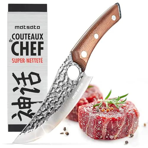 Couteau de Cuisine Matsato en Acier Japonais