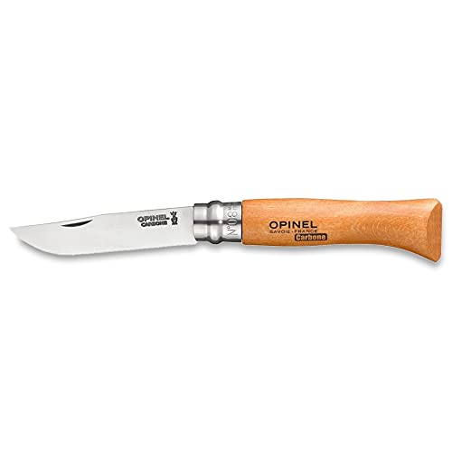 Couteau Opinel n°8 en acier carbone