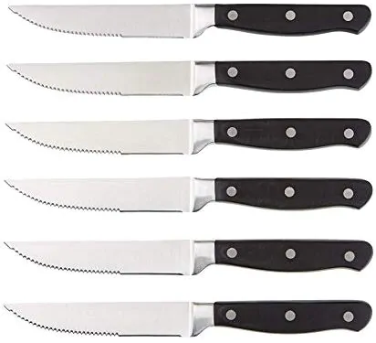 Set de 8 Couteaux à Steak Amazon Basics
