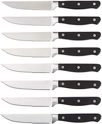 Set de 8 Couteaux à Steak Amazon Basics