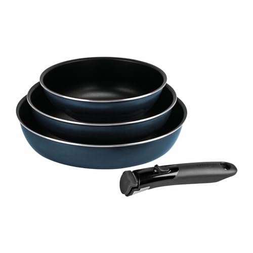 Lot de 3 Poêles Aluminium Anti-Adhésif