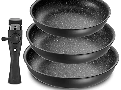 Lot de 3 poêles antiadhésives Fadware