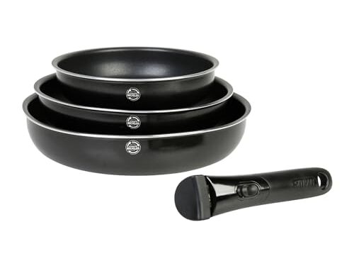 Set de 3 poêles anti-adhésives SITRAM