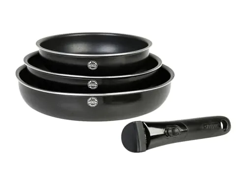 Set de 3 poêles anti-adhésives SITRAM