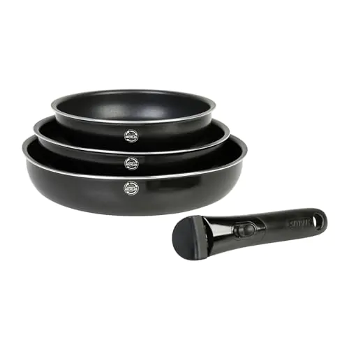 Set de 3 poêles anti-adhésives SITRAM