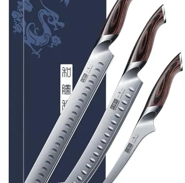 Set de Couteau Saumon HOSHANHO - 3 Pièces