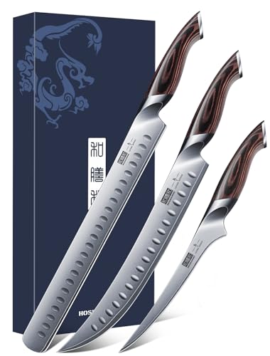 Set de Couteau Saumon HOSHANHO - 3 Pièces