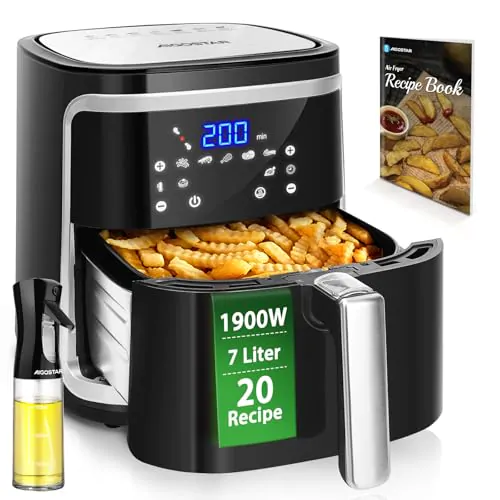 Aigostar Cube - Friteuse à air XXL 7L