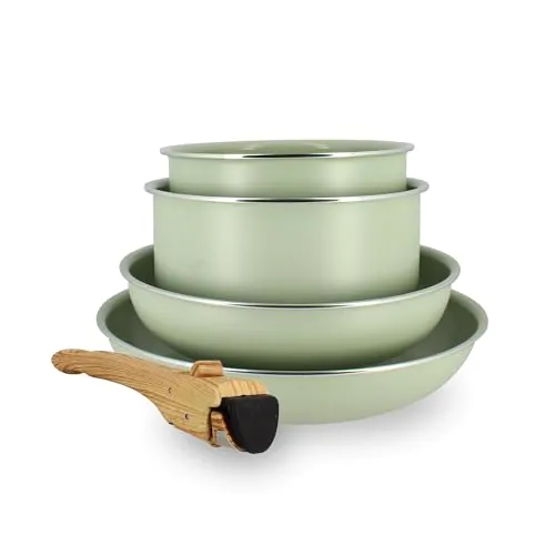 Batterie de Cuisine Amovible Colorama en Céladon