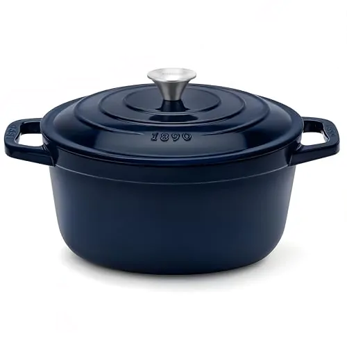 Cocotte Ronde Fonte Émaillée 25 cm