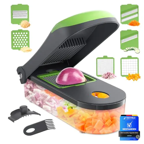 Coupe Légumes Mandoline Multifonction 6 en 1