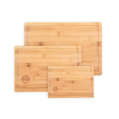 Ensemble de Planches à Découper en Bambou