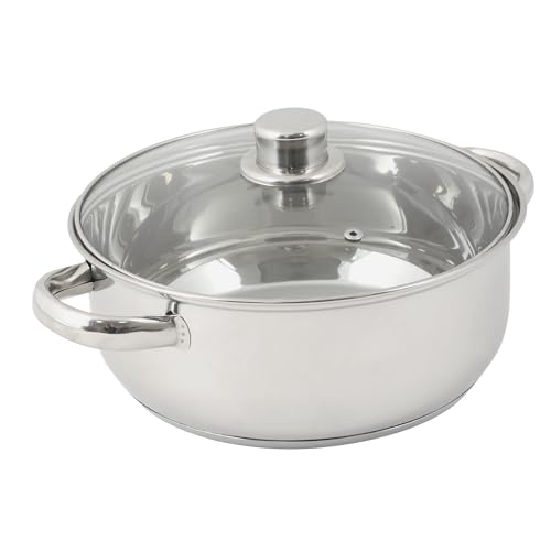 Faitout Inox Crealys 4L avec Couvercle