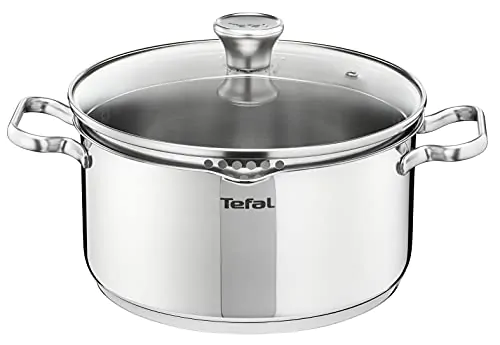 Faitout Tefal 24 cm en Acier Inox