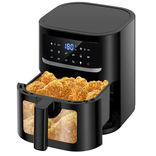 Friteuse à Air 7L avec Fenêtre Visible