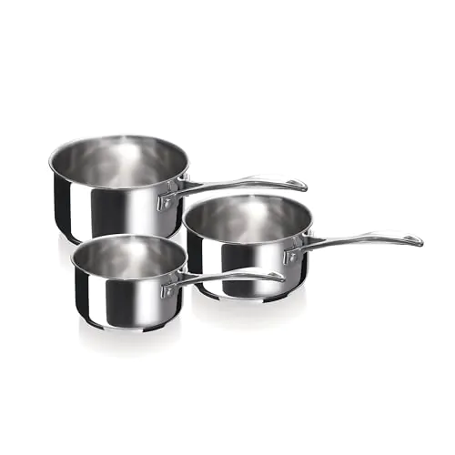 Lot de 3 Casseroles Beka Chef Inox