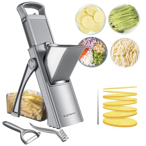 Mandoline de Cuisine Sécure Multifonction