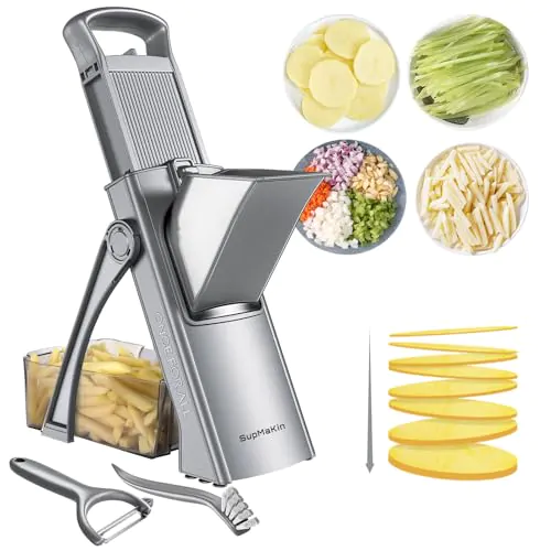 Mandoline de Cuisine Sécure Multifonction