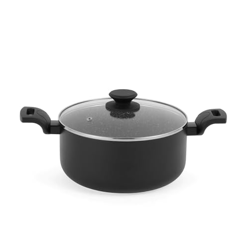 Marmite en Aluminium 24cm avec Couvercle