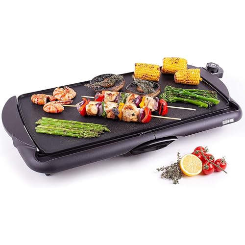 Plancha électrique Duronic GP20 pour 6 à 8 personnes