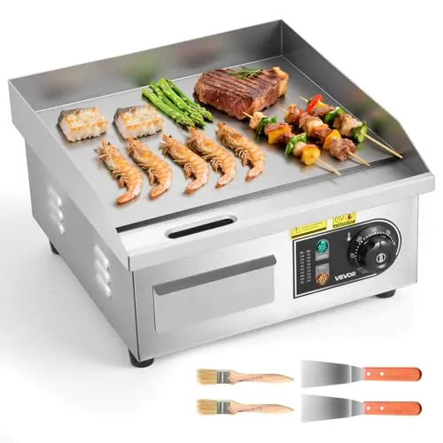 Plancha Électrique Professionnelle 2000 W