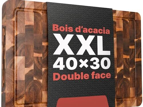 Planche à Découper en Bois d’Acacia