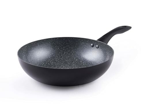 Poêle Wok Induction en Aluminium 28cm