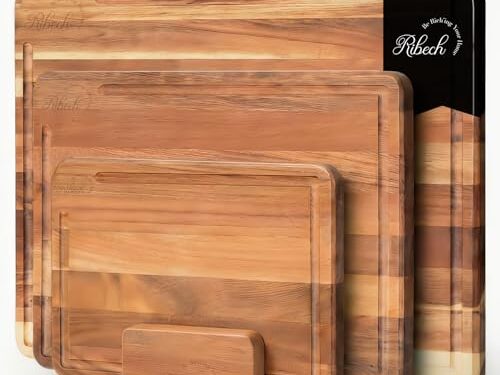 Set de Planches à Découper en Acacia