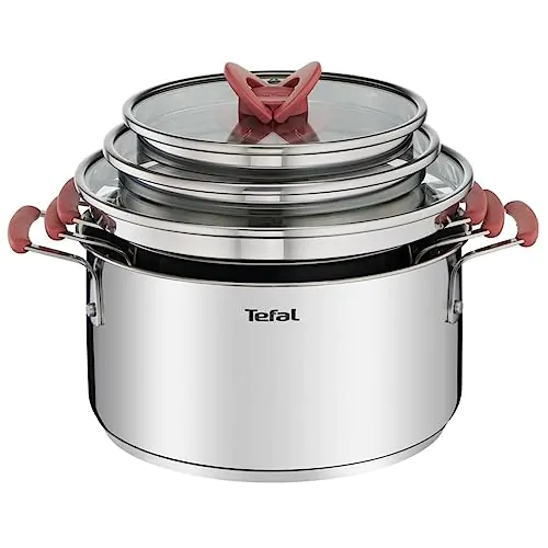 Tefal Opti’Space Faitouts Empilables 18/20/24 cm