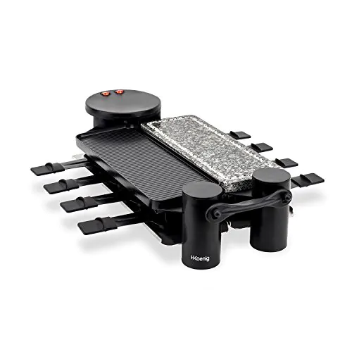Appareil à raclette H.Koenig RP360 8 personnes