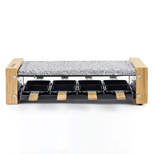 Appareil à raclette multifonction 8 personnes