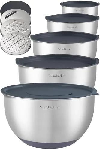 Bol en acier inoxydable Winzbacher - Lot de 5