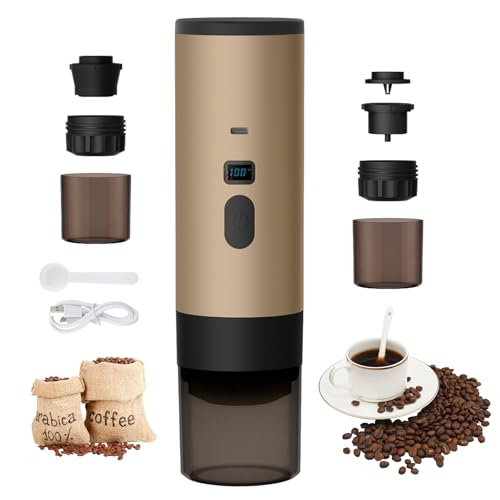 Cafetière Portable 3 En 1 Rechargeable