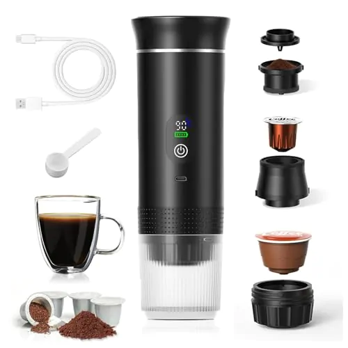 Cafetière Portative 3-en-1 Aischens