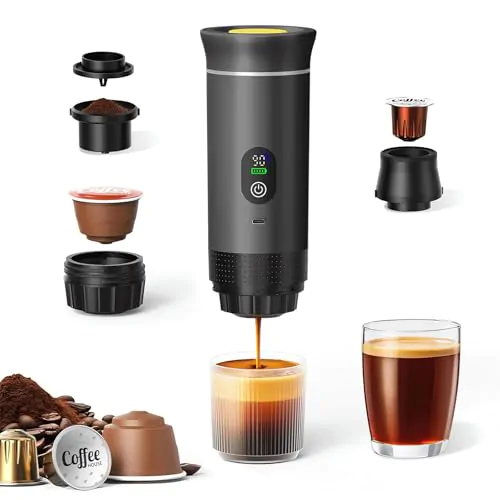Gubbett Machine à Café Portable 3 en 1
