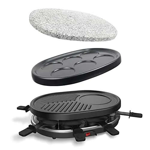 Leogreen - Appareil à Raclette 4 en 1