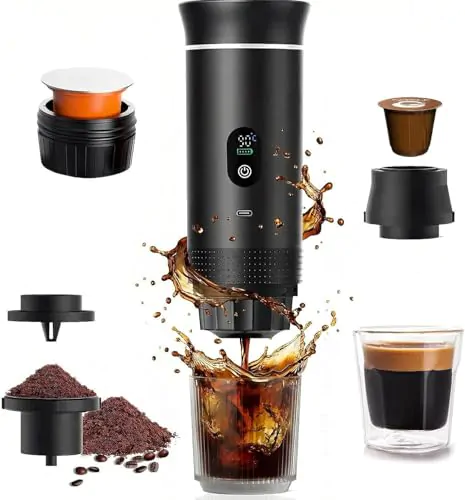 Machine à café portable 3-en-1 Gubbett