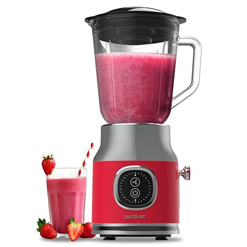 Mixeur Rétro Cecotec Rouge 800 W