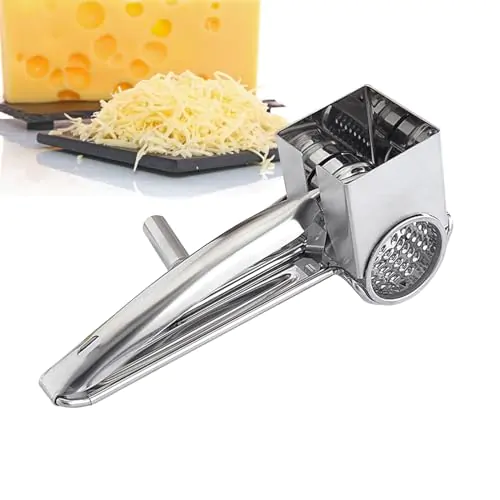 Moulin À Fromage Rotatif en Acier Inoxydable