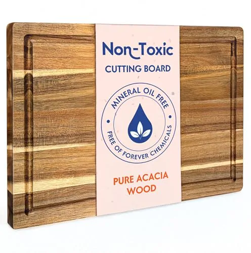 Planche à Découper en Bois d'Acacia
