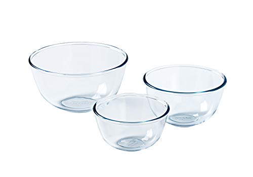 Pyrex - Lot de 3 Bols en Verre