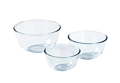 Pyrex - Lot de 3 Bols en Verre