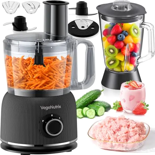Robot de cuisine multifonction 1500 W