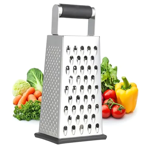 Râpe à fromage en acier inoxydable 4 en 1