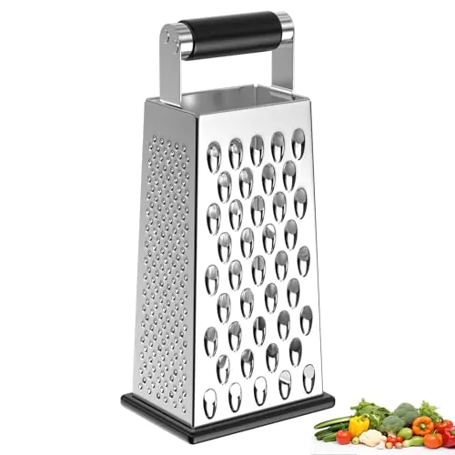 Râpe à Légumes 4 Côtés en Inox