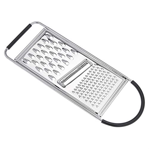 Râpe plate en acier inoxydable Amazon Basics