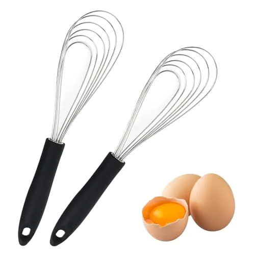 Fouets en Acier Inoxydable et Silicone