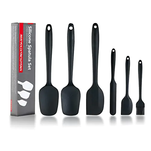 Lot de 6 spatules en silicone de cuisine
