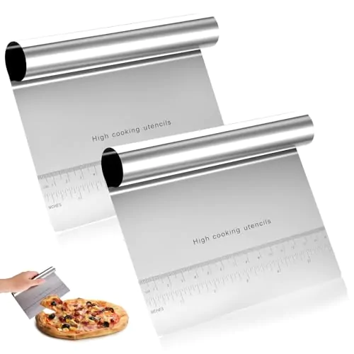 McBlast 2 Grattoirs en Acier Inox