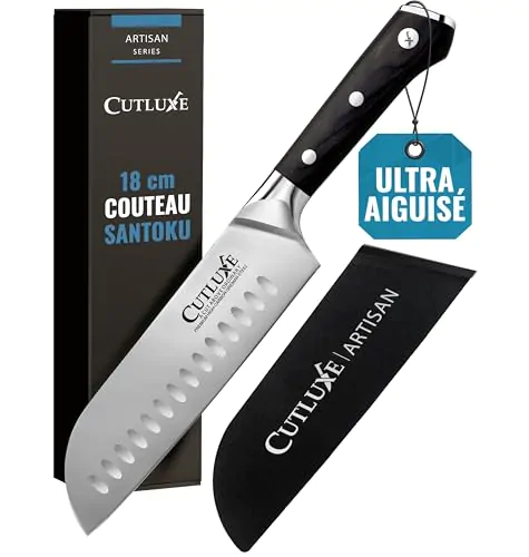 Couteau Santoku Japonais 18cm Cutluxe